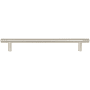 Atlas Homewares Griffith 7-9/16 Inch Center to Center Bar Cabinet Pull Polished Nickel