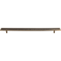 Atlas Homewares Primitive 14 Inch Center to Center Appliance Pull Burnished Bronze