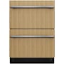 Avallon 24 Inch Wide 5.3 Cu. Ft. Refrigerator Drawer Panel Ready