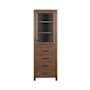 Avanity Modero 71-5/16" Wood Free Standing Linen Tower Mocha Oak