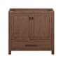 Avanity Modero 36" Single Free Standing Vanity Cabinet Only - Less Vanity Top Mocha Oak