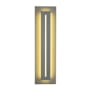 Avenue Lighting Avenue Outdoor 18" Tall LED Outdoor Wall Sconce Silver