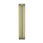 Avenue Lighting Avenue Outdoor 28" Tall LED Outdoor Wall Sconce Silver