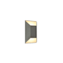 Avenue Lighting Avenue Outdoor 12" Tall LED Outdoor Wall Sconce Silver