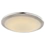 Avenue Lighting Cermack St. 12" Wide LED Flush Mount Bowl Ceiling Fixture Brushed Nickel