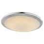 Avenue Lighting Cermack St. 15" Wide LED Flush Mount Bowl Ceiling Fixture Polished Chrome