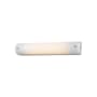 Avenue Lighting Cermack St. 18" Wide LED Flush Mount Bath Bar Brushed Nickel