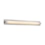 Avenue Lighting Cermack St. 26" Wide LED Bath Bar with Half Cylinder Shade Brushed Nickel