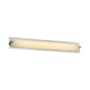 Avenue Lighting Cermack St. 26" Wide LED Bath Bar with Half Cylinder Shade Polished Chrome