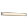Avenue Lighting Cermack St. 38" Wide LED Bath Bar with Half Cylinder Shade Brushed Nickel