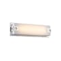 Avenue Lighting Cermack St. 18" Wide LED Bath Bar with Rectangular Shade Polished Chrome
