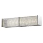 Avenue Lighting Cermack St. 2 Light 24" Wide LED Bath Bar Brushed Nickel