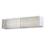 Avenue Lighting Cermack St. 2 Light 24" Wide LED Bath Bar Polished Chrome