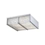 Avenue Lighting Cermack St. 17" Wide LED Flush Mount Square Ceiling Fixture Polished Chrome