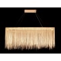 Avenue Lighting Fountain Ave. 48" Wide LED Linear Chandelier Gold