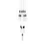 Avenue Lighting The Original Glacier 13 Light 20" Wide LED Crystal Multi Light Pendant with Clear Crystal Shades Black