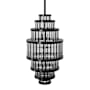 Avenue Lighting Waldorf 13 Light 12" Wide Pendant Polished Gunmetal