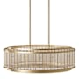 Avenue Lighting Waldorf 16 Light 52" Wide Drum Chandelier Aged Brass