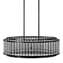 Avenue Lighting Waldorf 16 Light 52" Wide Drum Chandelier Polished Gunmetal