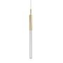 Avenue Lighting Main St. 5" Wide LED Mini Pendant Brushed Brass