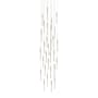 Avenue Lighting Main St. 31 Light 30" Wide LED Multi Light Pendant with Boa Glass Shades Brushed Brass