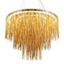 Avenue Lighting Fountain Ave. 30" Wide LED Waterfall Chandelier Gold