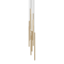 Avenue Lighting Filmore Ave. 13 Light 17" Wide LED Multi Light Pendant Aged Brass