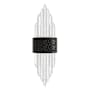 Avenue Lighting Aspen 22" Tall LED Wall Sconce with Bubbled Crystal Shades Hammered Dark Bronze
