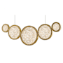 Avenue Lighting Bottega 44" Wide Linear Chandelier Polished Brass