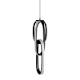 Avenue Lighting Circa Led 6" Wide LED Abstract Mini Pendant Black
