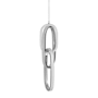 Avenue Lighting Circa Led 6" Wide LED Abstract Mini Pendant Chrome
