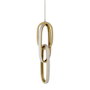 Avenue Lighting Circa Led 6" Wide LED Abstract Mini Pendant Gold