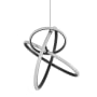 Avenue Lighting Circa Led 23" Wide LED Abstract Pendant Black