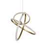 Avenue Lighting Circa Led 23" Wide LED Abstract Pendant Gold