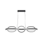 Avenue Lighting Circa Led 63" Wide Suspension Linear Pendant Black