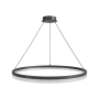 Avenue Lighting Circa Led 31" Wide LED Ring Chandelier Black