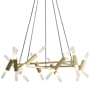 Avenue Lighting Manhattan Ave. 36" Wide Chandelier Brushed Brass