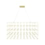 Avenue Lighting Argyle Ave. 34" Wide LED Abstract Chandelier Gold