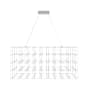 Avenue Lighting Argyle Ave. 48" Wide LED Abstract Chandelier Chrome