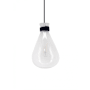 Avenue Lighting Del Mar 6" Wide Mini Pendant with Ombre Glass Shade White / Clear