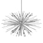 Avenue Lighting Palisades Ave. 18 Light 60" Wide Sputnik Chandelier Chrome / Clear Glass