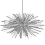 Avenue Lighting Palisades Ave. 10 Light 39" Wide Sputnik Chandelier Chrome / Clear Glass
