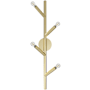 Avenue Lighting The Oaks 4 Light 36" Tall Wall Sconce Brushed Brass