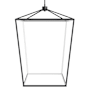 Avenue Lighting Park Ave. 30" Wide LED Pendant Black