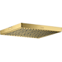Axor ShowerSolutions 9.5", 2.5 GPM Rain Shower Head Only - Engineered in Germany, Limited Lifetime Warranty Polished Gold Optic