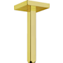 Axor ShowerSolutions 10" Ceiling Mount Shower Arm - Engineered in Germany, Limited Lifetime Warranty Polished Gold Optic