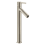 Axor Starck 1.2 GPM Single Hole Bathroom Faucet with AirPower, ComfortZone, EcoRight and Quick Clean Brushed Nickel