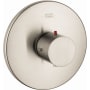Axor Starck Thermostatic Valve Trim Less Valve - Engineered in Germany, Limited Lifetime Warranty Brushed Nickel