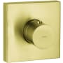 Axor ShowerSolutions Thermostatic Valve Trim Less Valve - Engineered in Germany, Limited Lifetime Warranty Brushed Gold Optic