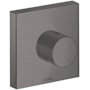 Axor ShowerSolutions Single Handle 3 Function Diverter Valve Trim - Less Valve Brushed Black Chrome